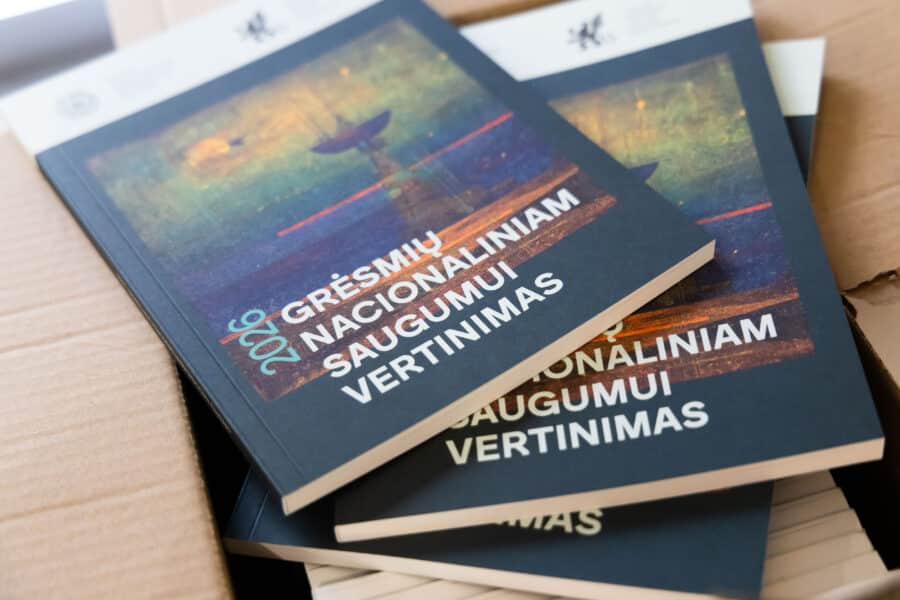Grėsmių Lietuvos nacionaliniam saugumui ataskaitos pristatymas. ELTA / Dainius Labutis nuotr.
