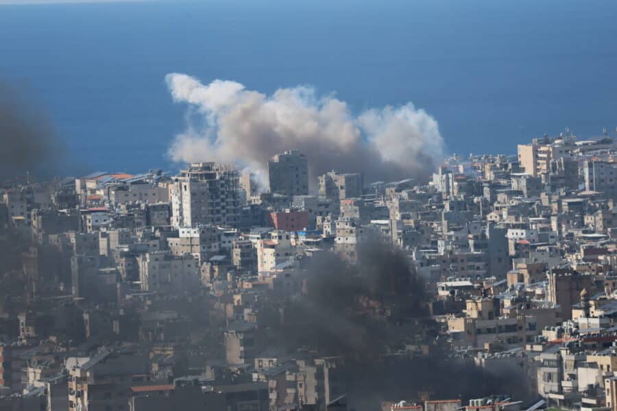 UNICEF: per Izraelio atakas Libane iki šiol žuvo 88 nepilnamečiai. EPA-ELTA nuotr.