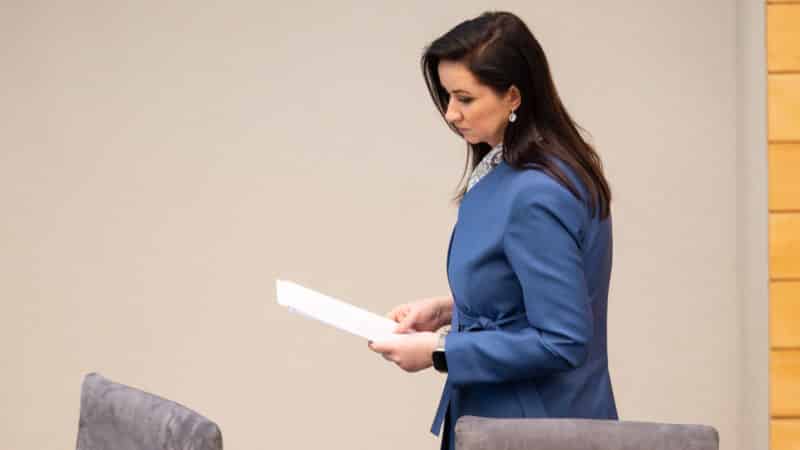 Nerimą kelianti prognozė: premjerė teigia, jog Lietuvai artėja sudėtingas laikotarpis