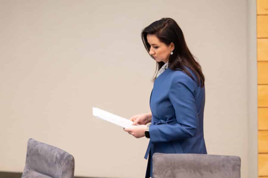 Inga Ruginienė. ELTA / Andrius Ufartas nuotr.