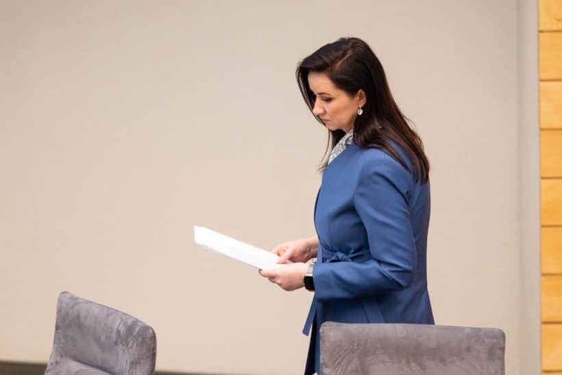 Inga Ruginienė. ELTA / Andrius Ufartas nuotr.