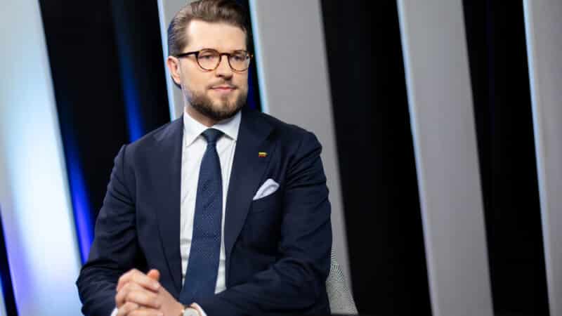 Savickas apie kritusius demokratų reitingus: sunku būtų pasakyti, kad nustebom