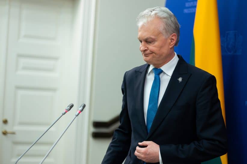Gitanas Nausėda. ELTA / Julius Kalinskas