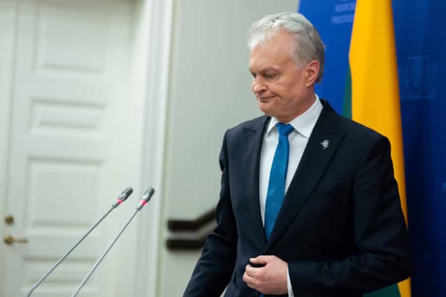 Gitanas Nausėda. ELTA / Julius Kalinskas