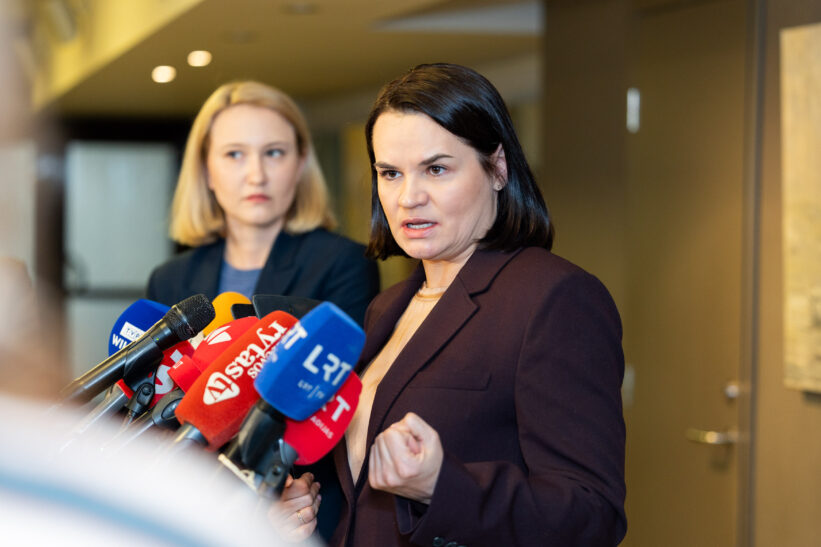 Sviatlana Cichanouskaja. ELTA / Julius Kalinskas