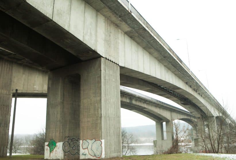Alfonso Meškinio, vadinamojo Kleboniškio, tiltas. Dainiaus Labučio (ELTA) nuotr.