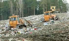 Kazokiškių sąvartynas. Dainiaus Labučio (ELTA) nuotr