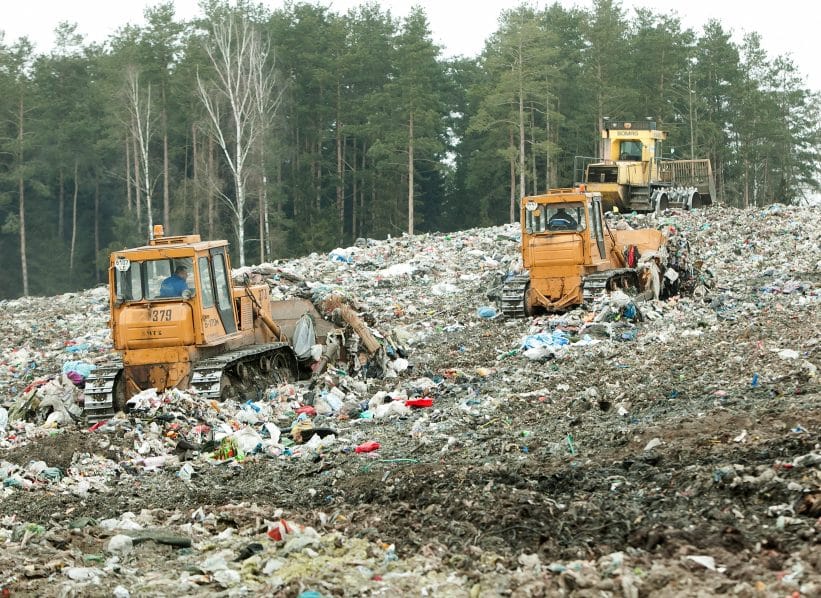 Kazokiškių sąvartynas. Dainiaus Labučio (ELTA) nuotr