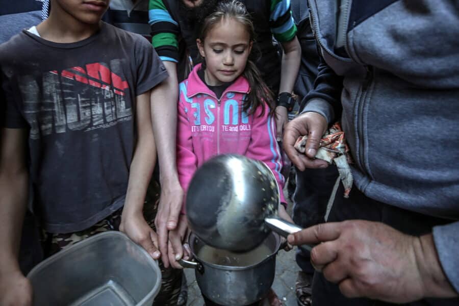 Gazos ruožas. EPA-ELTA nuotr.