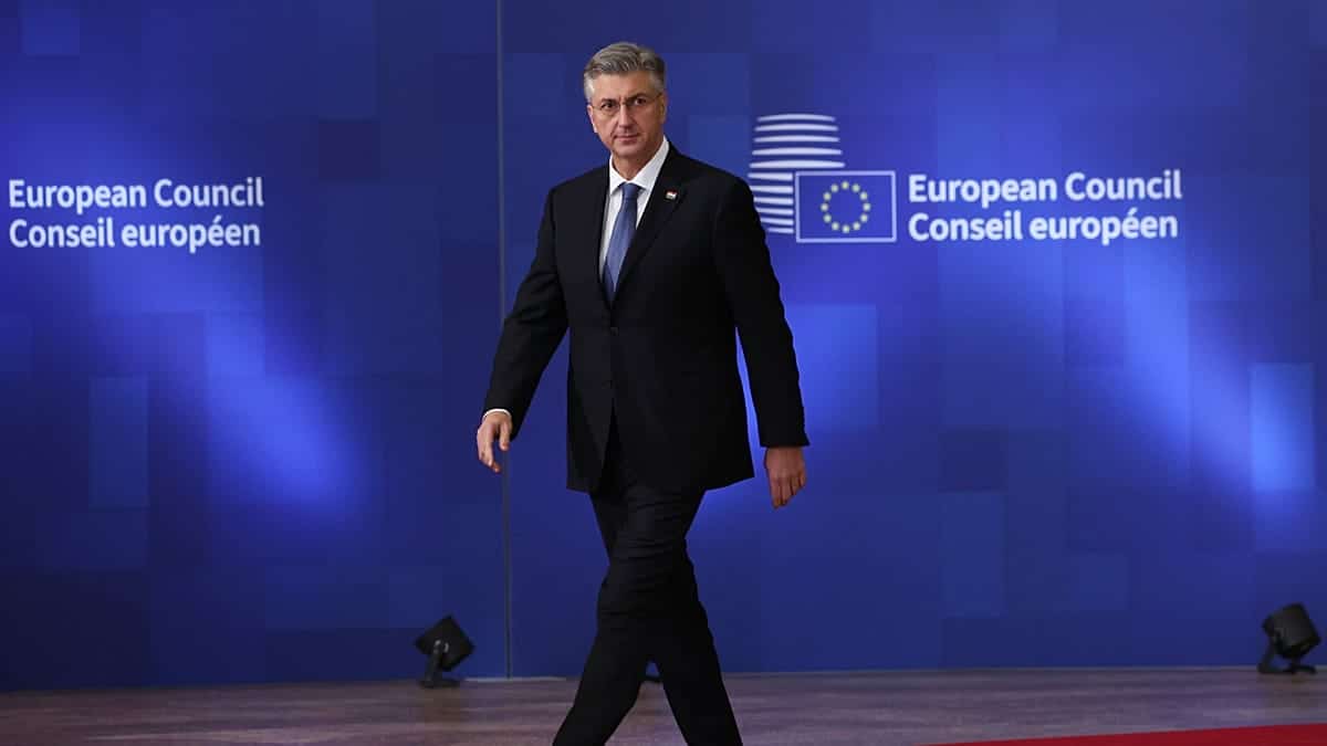 Kroatijos premjeras: ES dėl Irano sutaria, bet režimo kaitos klausimą ragina vertinti atsargiai