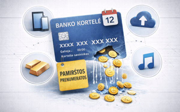 Gyventojai praranda krūvas pinigų: ši klaida gali ištuštinti jūsų banko sąskaitą