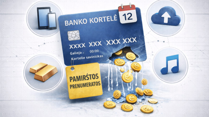 Gyventojai praranda krūvas pinigų: ši klaida gali ištuštinti jūsų banko sąskaitą
