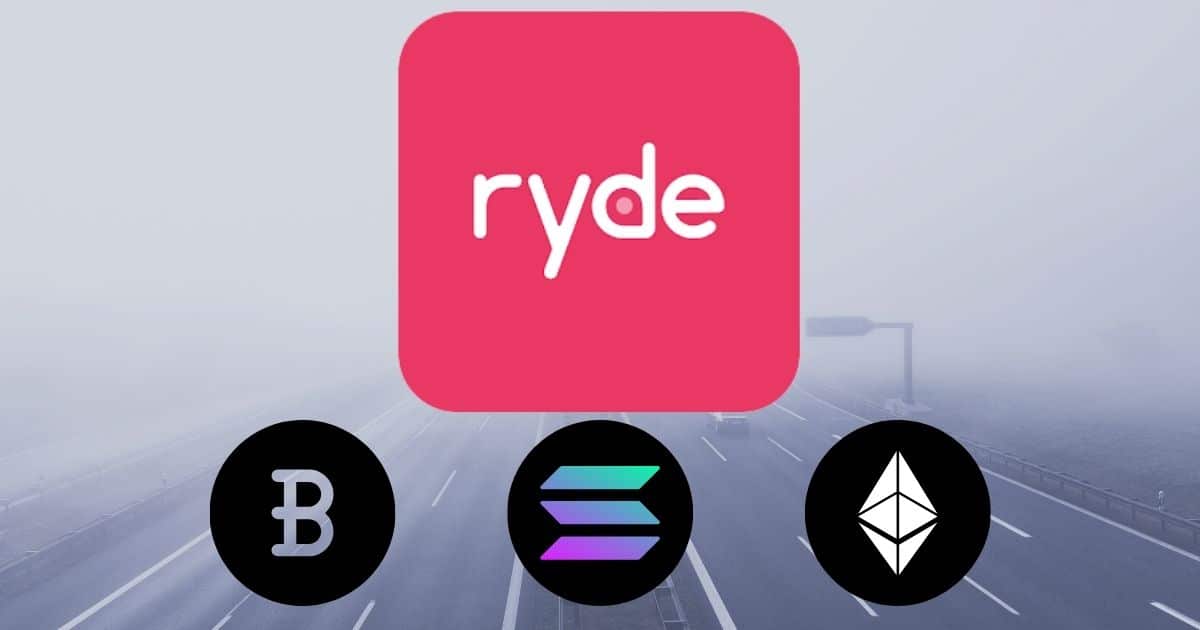Singapūro pavėžėjimo platforma „Ryde” dalį rezervų investuos į bitkoiną, eteriumą ir solaną