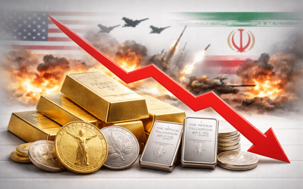 Geopolitinė įtampa sukėlė didelius svyravimus aukso ir sidabro rinkose