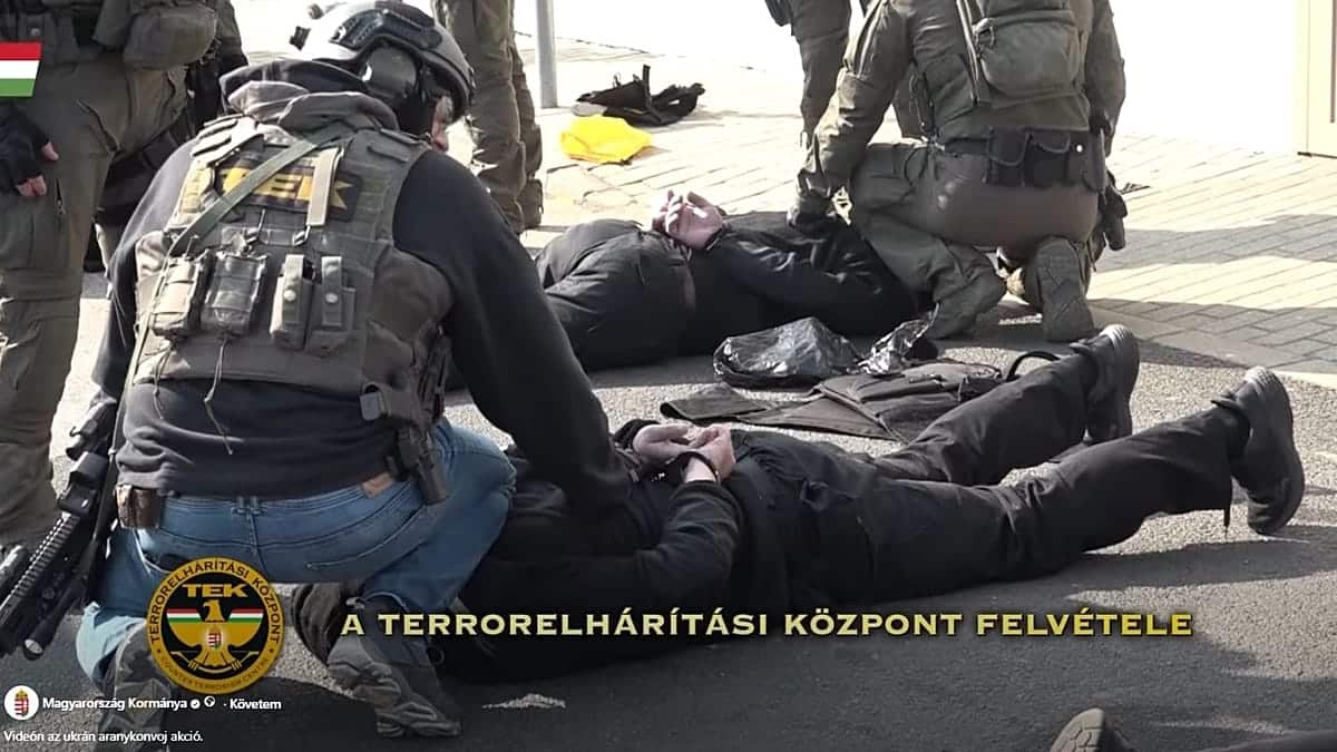 Vengrijoje sulaikytas Ukrainos banko konvojus, konfiskavo milijonus bei auksą