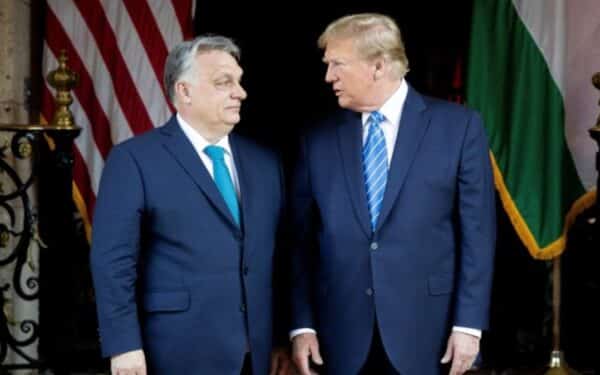 D. Trumpas žada ekonominę paramą Vengrijai prieš rinkimus – V. Orbano partija apklausose atsilieka 20 punktų