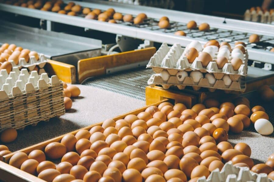 Kiaušinių importas į Lenkiją šoktelėjo 73 proc. – pagrindinis tiekėjas yra Ukraina