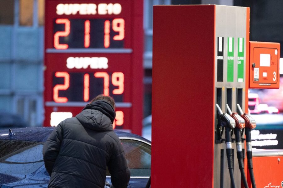 Degalų kainos Vokietijoje.