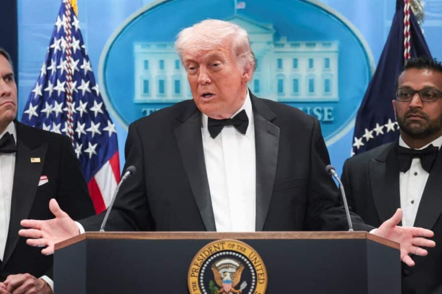 Donaldo Trumpo vakarienė Vašingtone