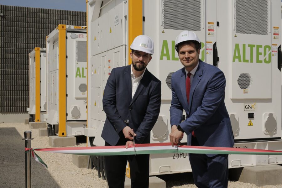 ES parama ir spartus augimas: Vengrijos energetikos įmonė „ALTEO“ spartina baterijų parkų plėtrą