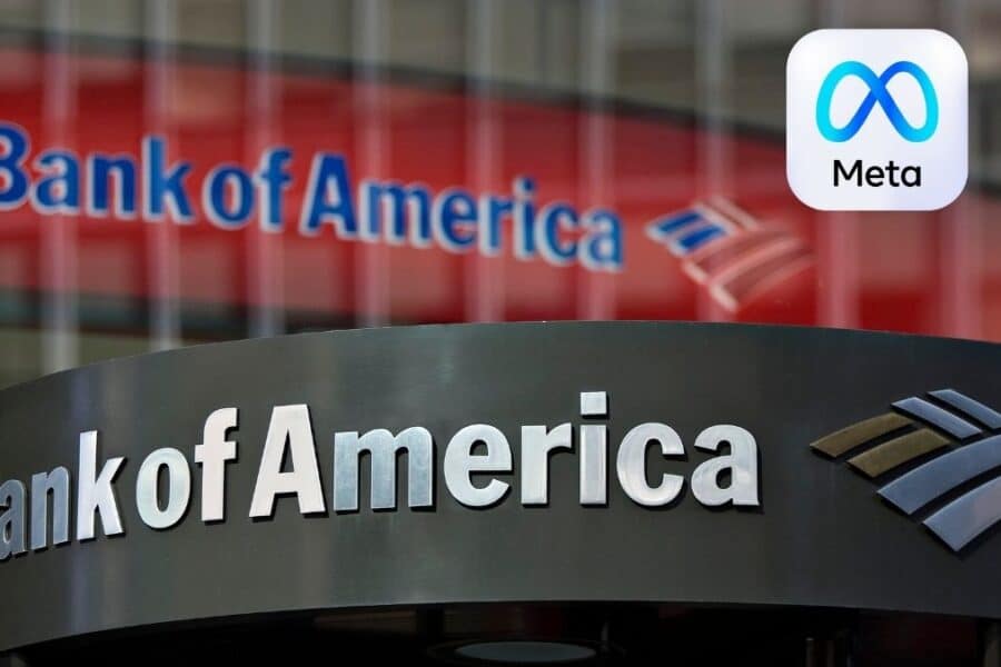 Bankų triumfas ir lustų karai: kodėl „Bank of America“ ir „Meta“ diktuoja madas biržoje?
