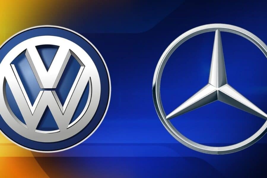 „Mercedes-Benz” ir „Volkswagen” krizė stumia Vokietiją į istorinį 1 trln. Eur perginklavimą