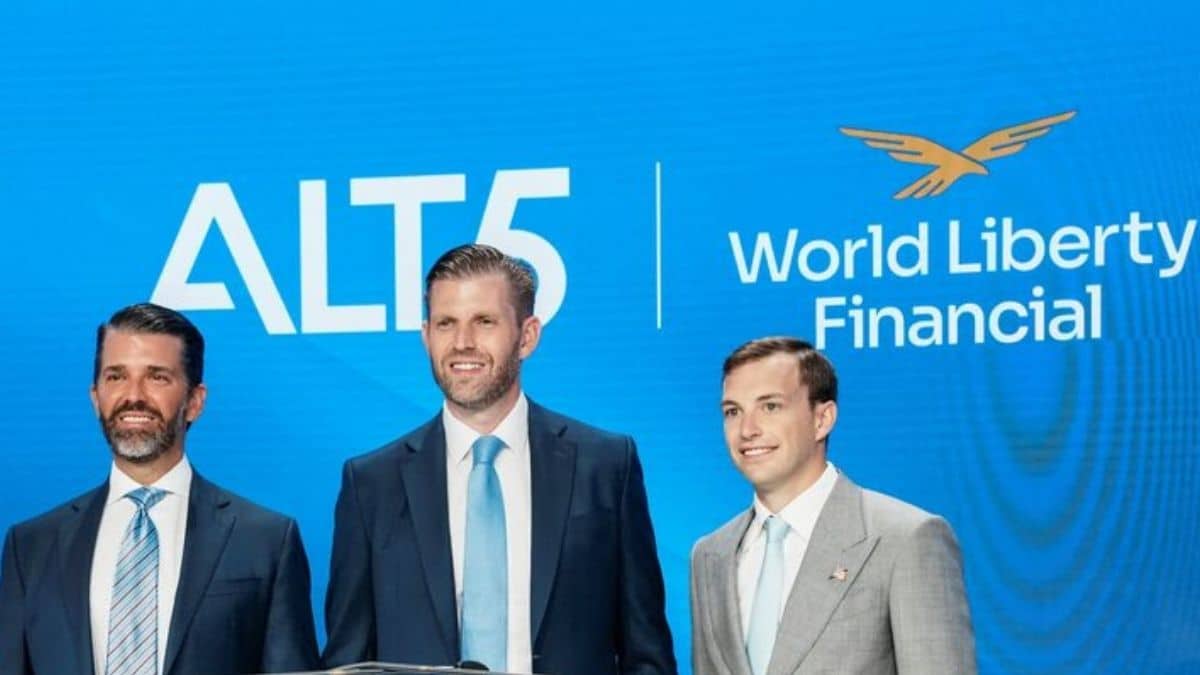 Su D. Trumpo šeima siejama „World Liberty Financial” rengia WLFI žetonų atrakinimo planą