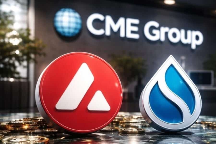 „CME Group“ plečia kripto krepšelį: instituciniai investuotojai galės prekiauti AVAX ir SUI