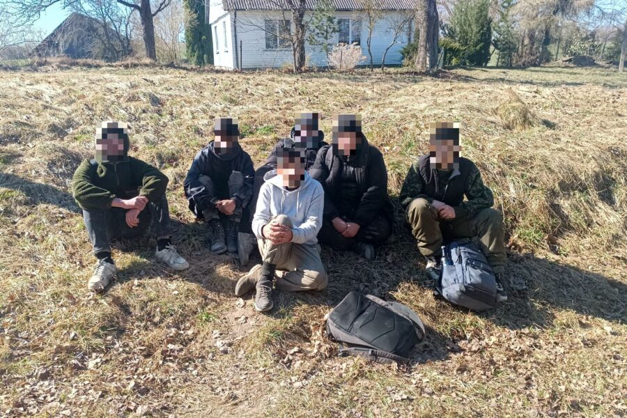 Pasieniečiai nutraukė neteisėtą migrantų kelionę į Vakarus. ELTA nuotr.