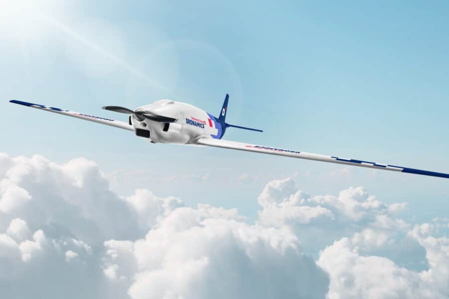 „Dronamics“ dronas. Bendrovės nuotr.