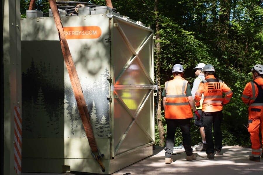 „Exergy3“ darbuotojai. Bendrovės nuotr.