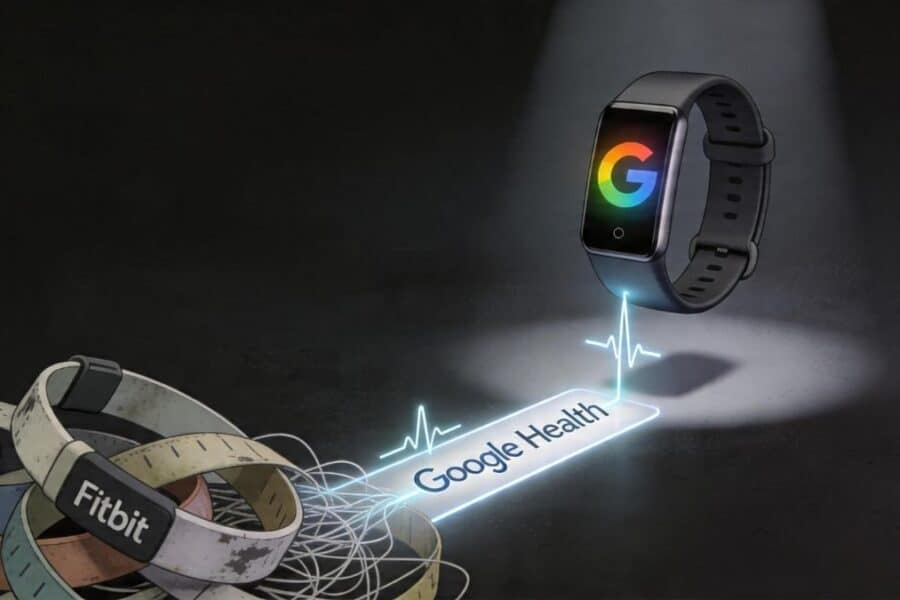 „Google“ ruošia „Fitbit Air“ apyrankę be ekrano ir keičia „Premium“ planą į „Google Health“