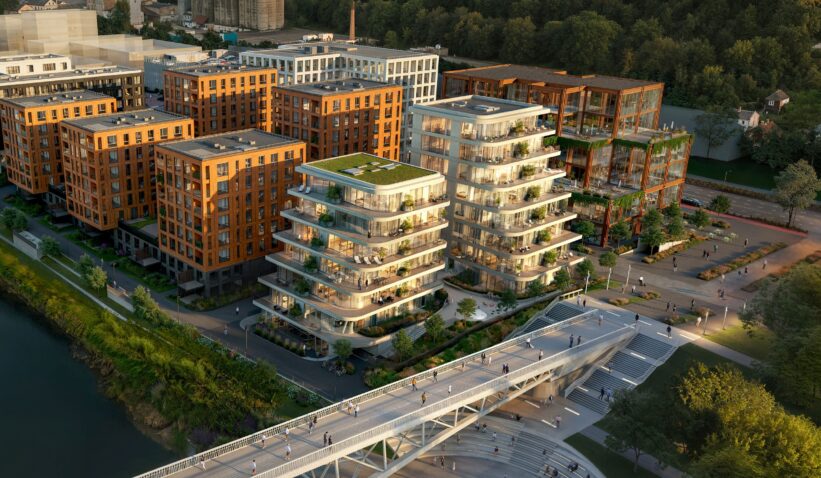 Gyvenamųjų namų projektas Kauna „Poemos“. ELTA nuotr.