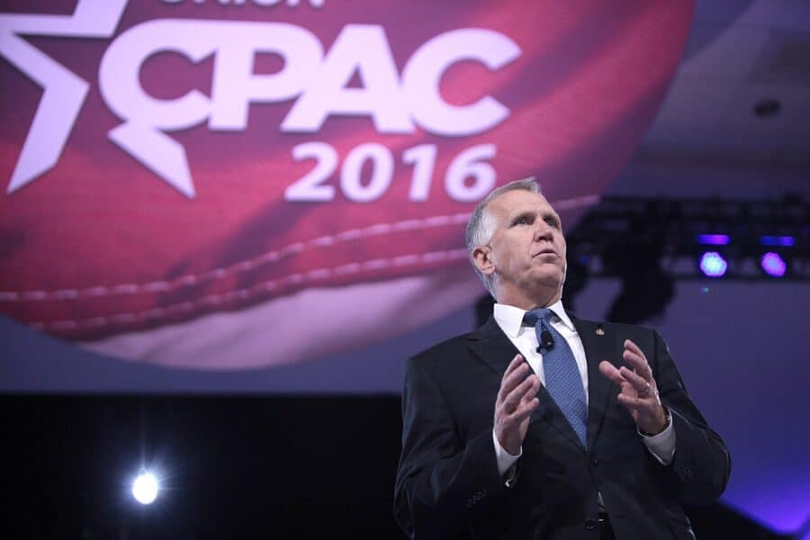 Thomas Tillis. Openverse nuotr.