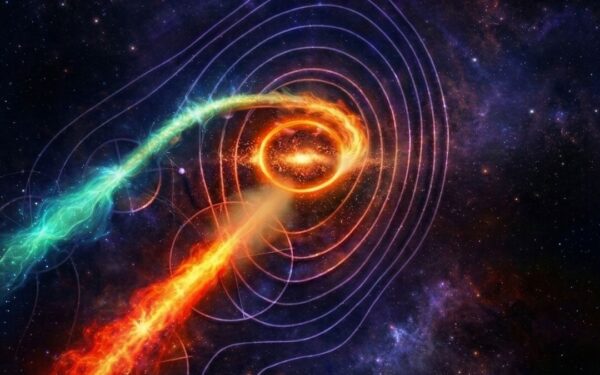 Atradimas kosmoso gelmėse: dvi juodosios skylės susidurs per artimiausią šimtmetį