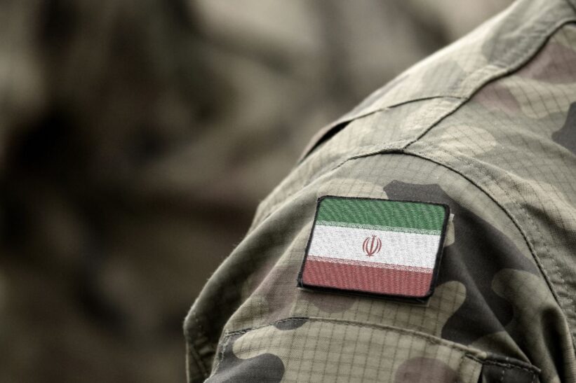 Irano kario uniforma. Canva nuotr.