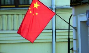 Kinijos vėliava. Canva nuotr.