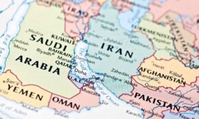 Irano žemėlapis. Canva nuotr.
