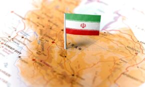 Irano vėliava. Canva nuotr.