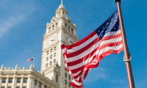 JAV vėliava. Canva nuotr.