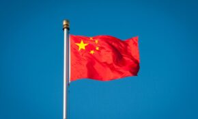 Kinijos vėliava. Canva nuotr.