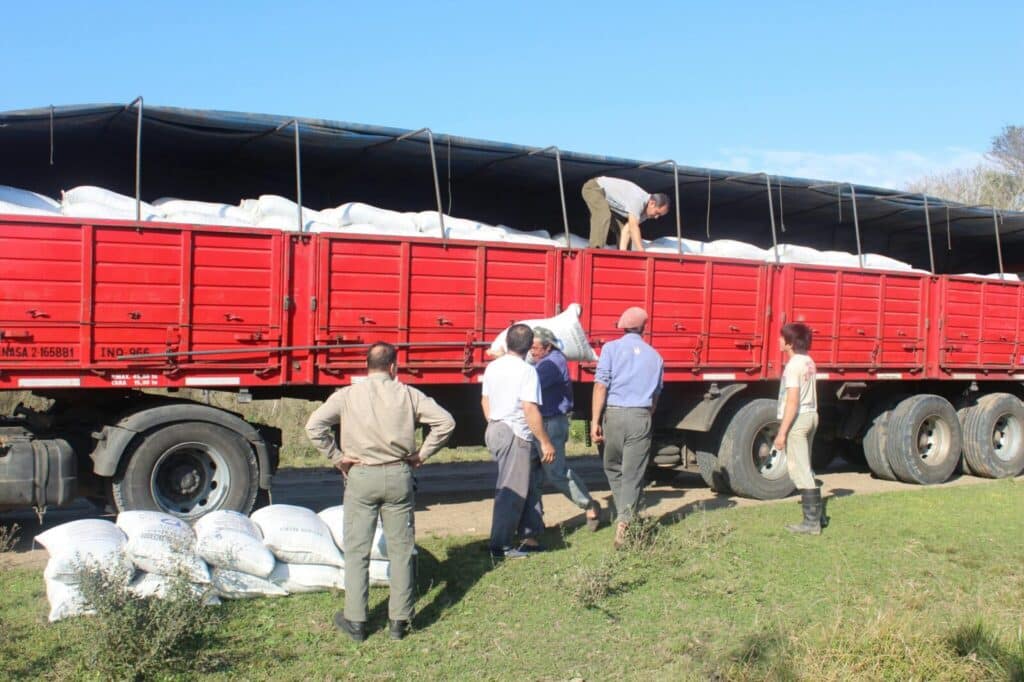 Grūdų krovimas. Pexels nuotr.