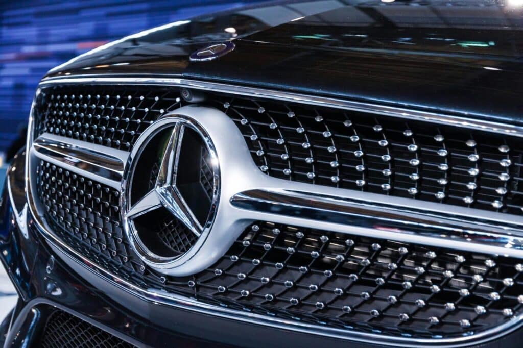 Mercedes-Benz automobilis. Pexels nuotr.