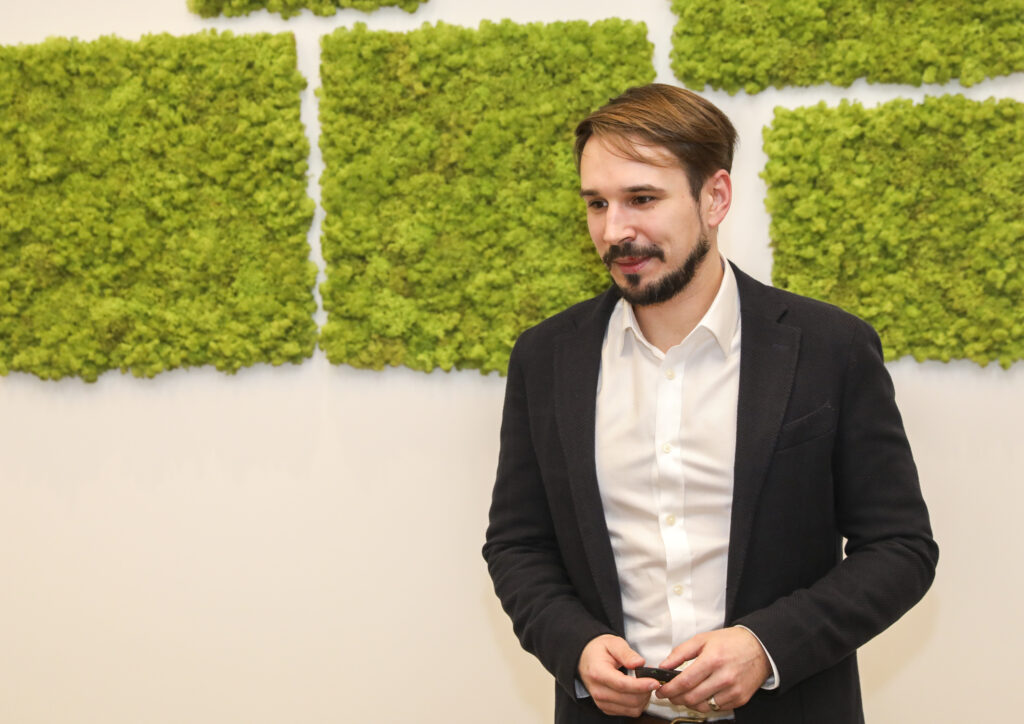 „INVL Asset Management" Investicijų padalinio vadovas Vaidotas Rūkas. Mariaus Morkevičiaus (ELTA) nuotr.