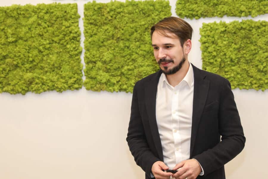 „INVL Asset Management" Investicijų padalinio vadovas Vaidotas Rūkas. Mariaus Morkevičiaus (ELTA) nuotr.