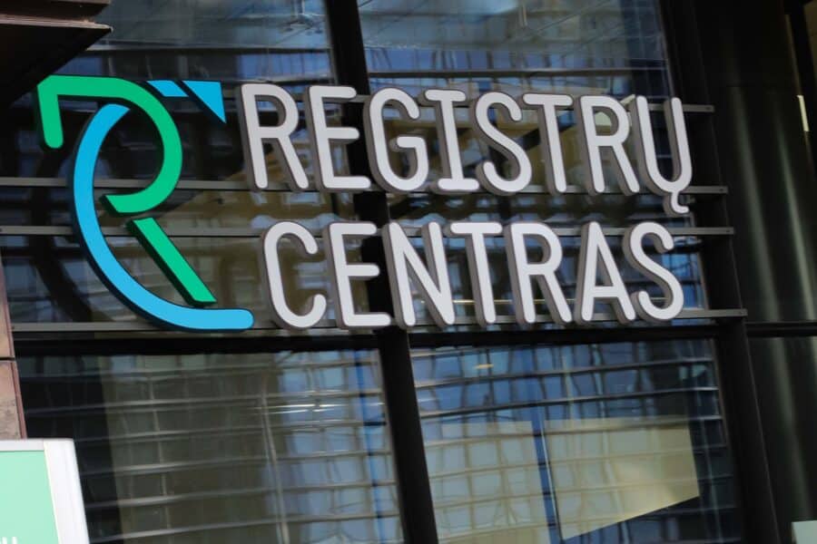 Registrų centras. Dainiaus Labučio (ELTA) nuotr.