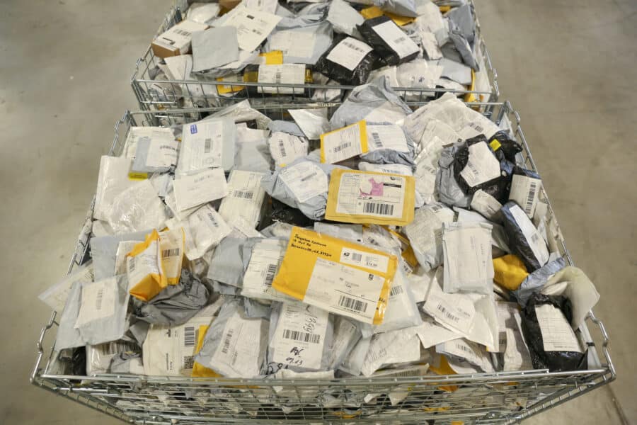 Lietuvos pašto logistikos centras. Mariaus Morkevičiaus (ELTA) nuotr.