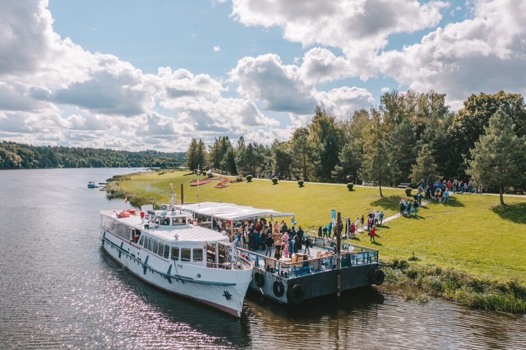 Birštone atidaryta keleivinių laivų prieplauka. Nemunoturas.lt nuotr.