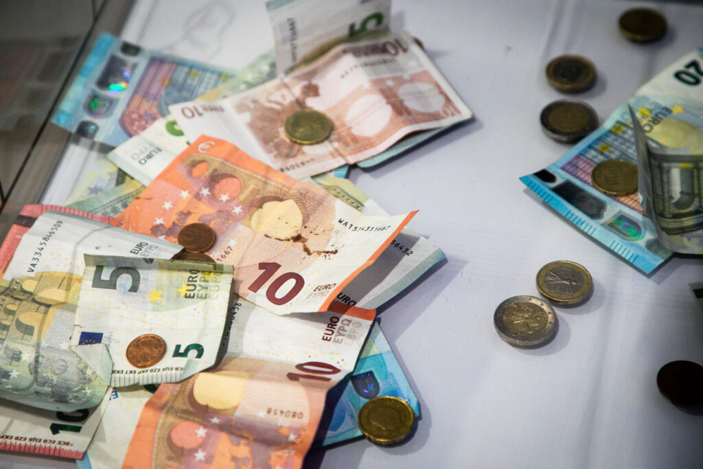 Pinigai. Dainiaus Labučio (ELTA) nuotr.