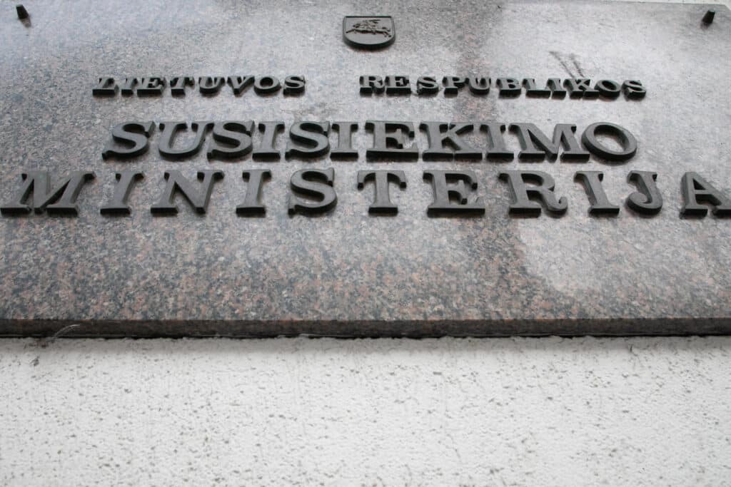 Susisiekimo ministerija. Dainiaus Labučio (ELTA) nuotr.